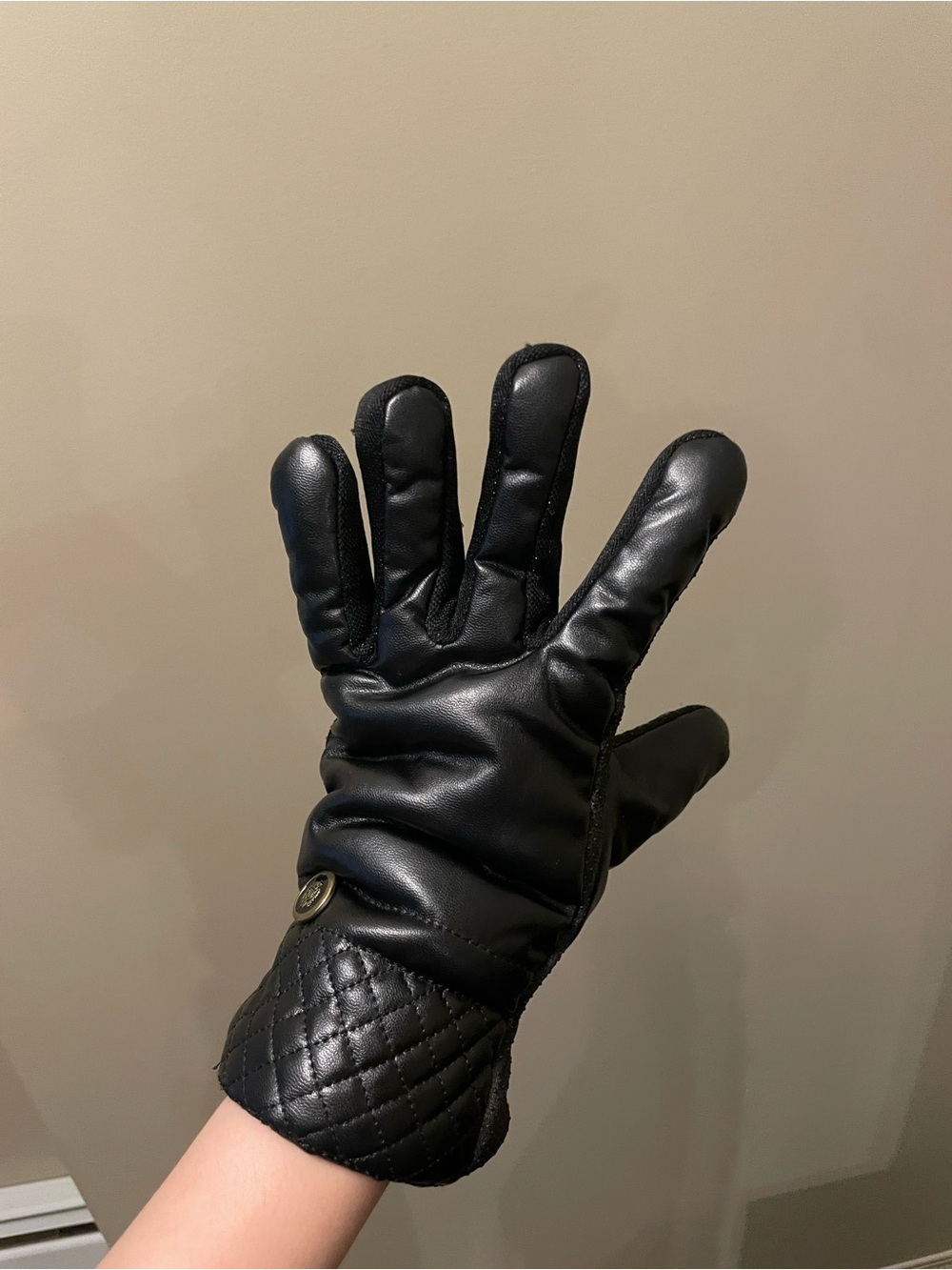 SINGLE Left Leather Glove